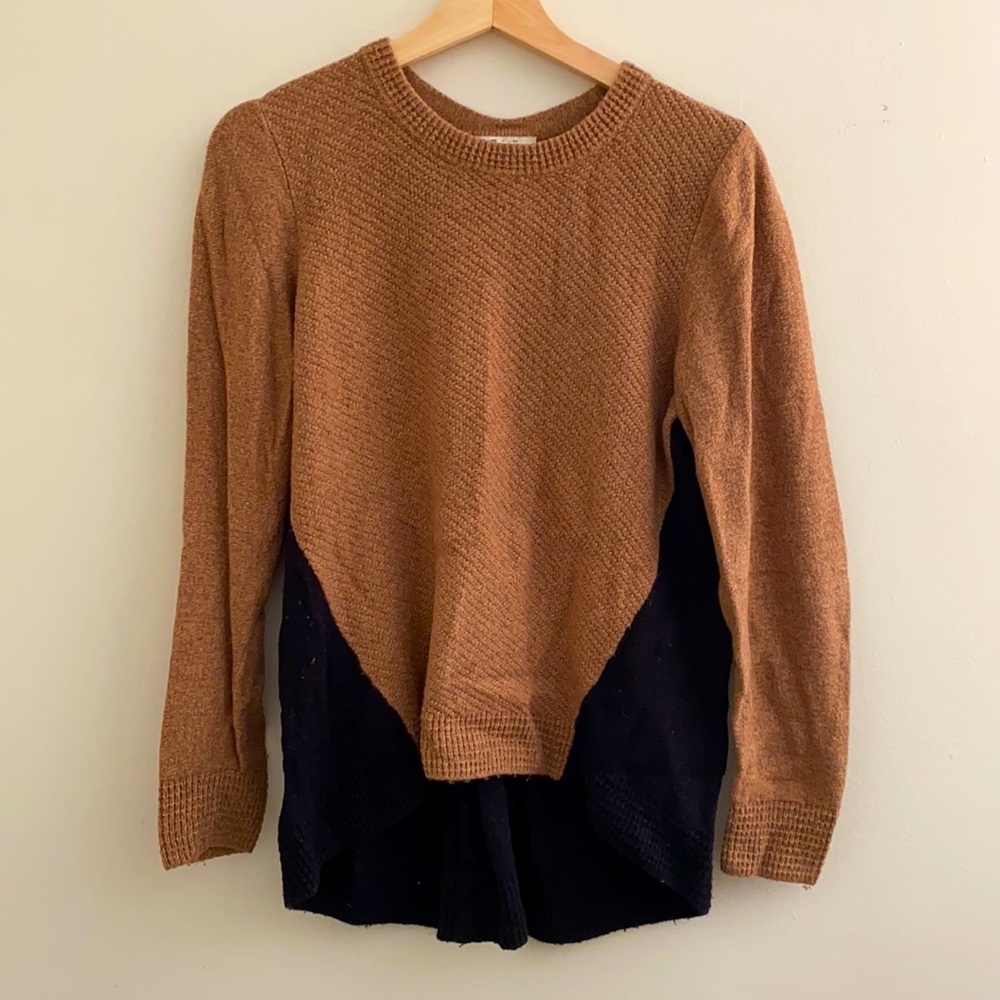 Madewell Sweater w/ Zip Detailing on Back